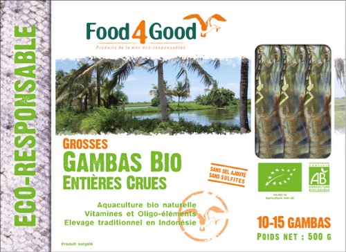 Food4Good Gamba's bio 500g